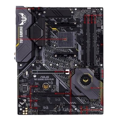 ASUS AM4 TUF Gaming X570-Plus Motherboard for Video Editing