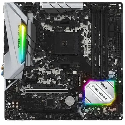 ASRock B450M STEEL LEGEND Motherboard