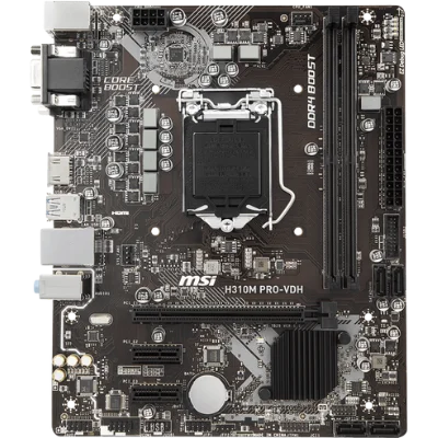 MSI ProSeries Intel Coffee Lake H310 Motherboard