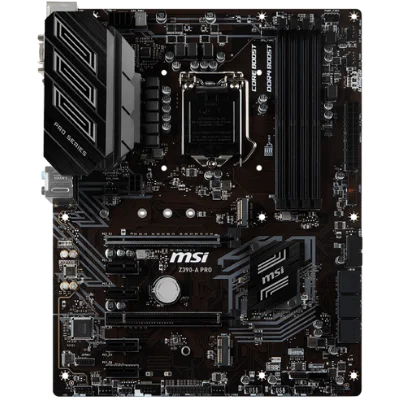 MSI Z390-A PRO Motherboard for Intel i5 9400f