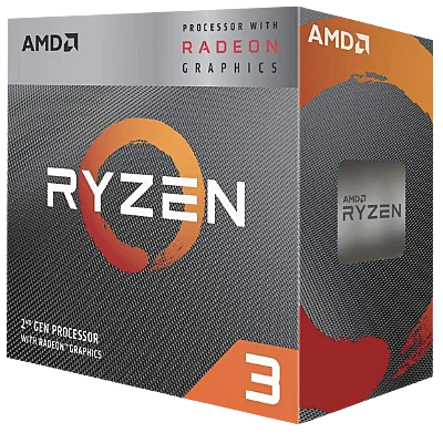 AMD Ryzen 3 3200G 4-Core Unlocked Desktop Processor for White PC builds
